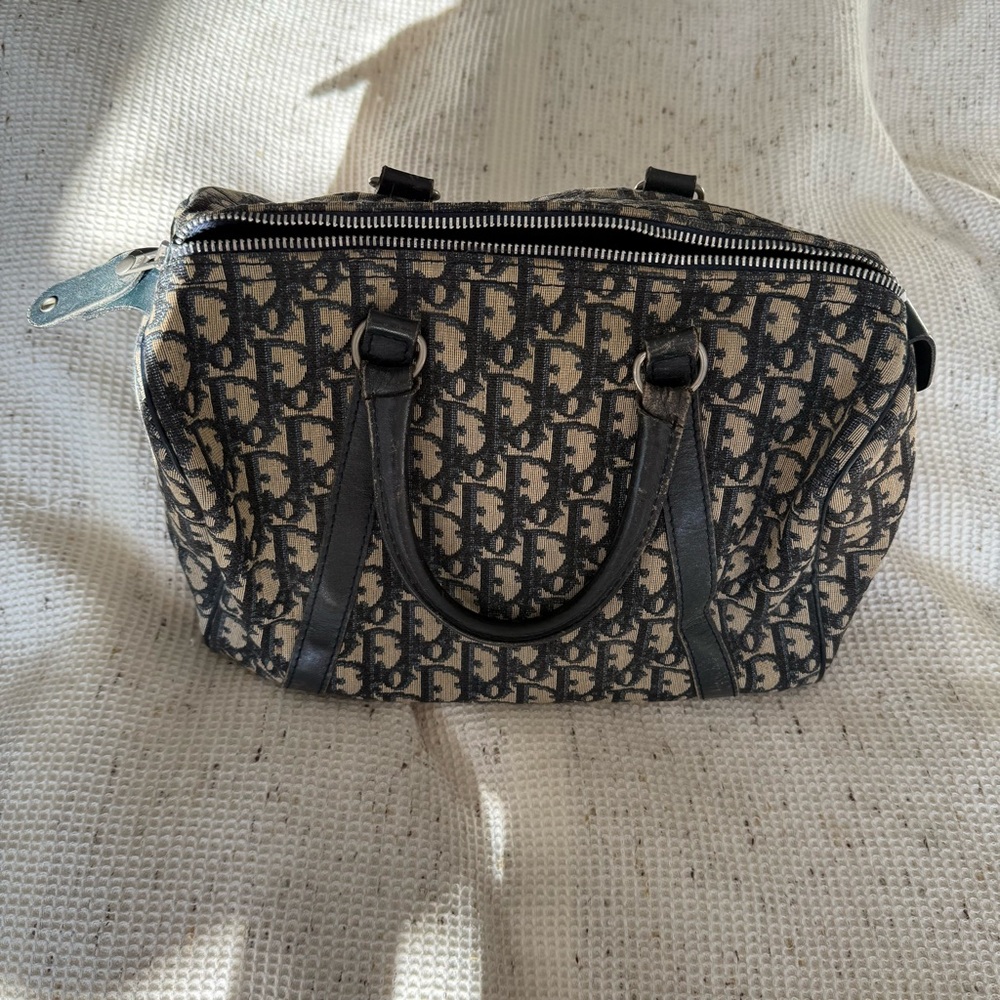 Vintage Dior Monogram Boston Bag